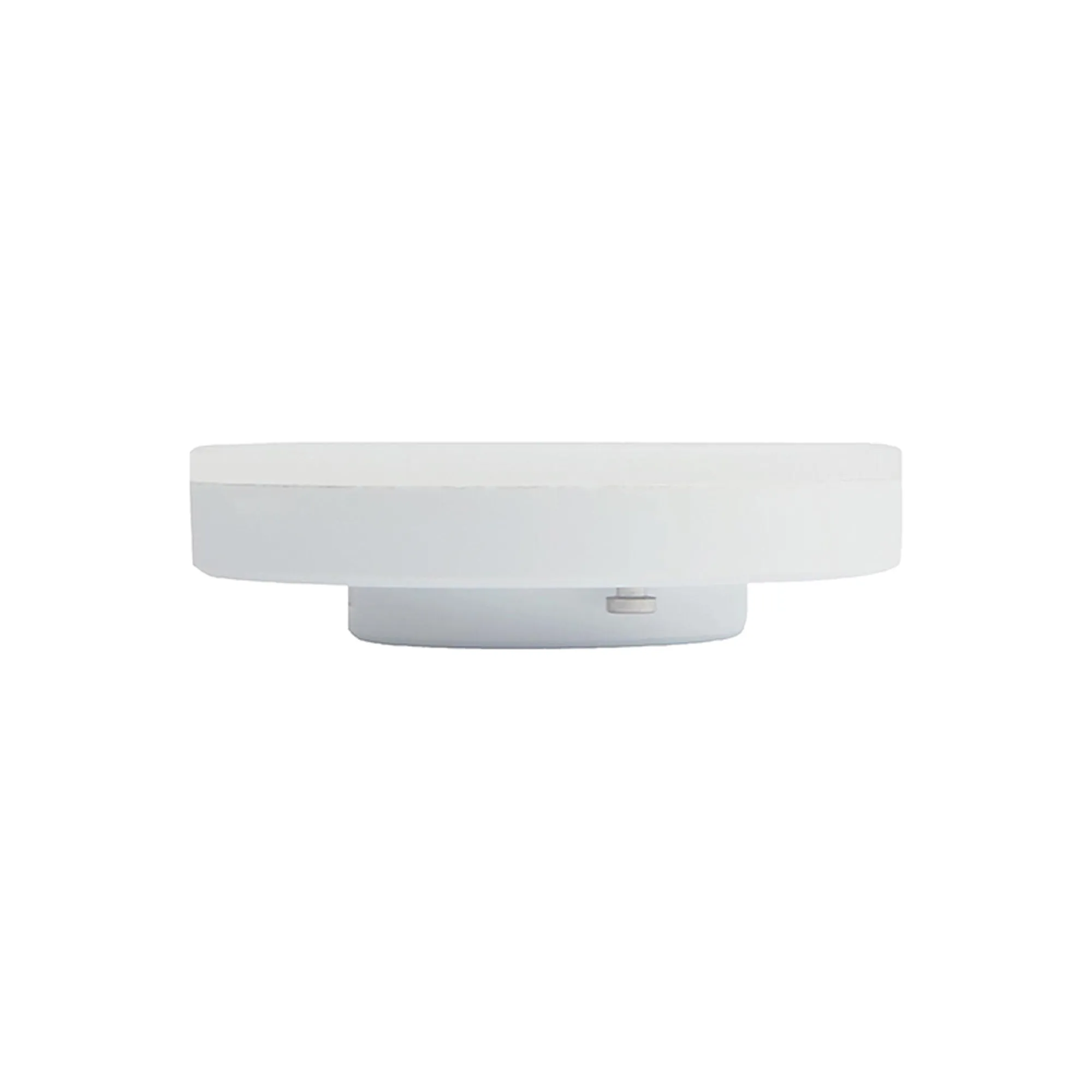 R09286  LED GX53 Dimmable 12W Warm White 2700K 930lm 120° White Finish